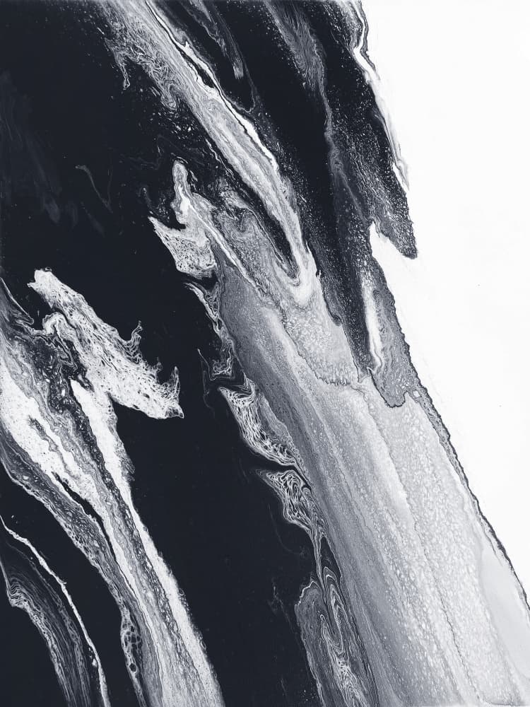 Dynamic Fluid Abstract by Alyson Storms — canvas wall art