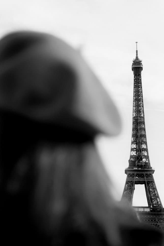 Classic Paris Eiffel Tower by Pictufy Studio III — canvas wall art