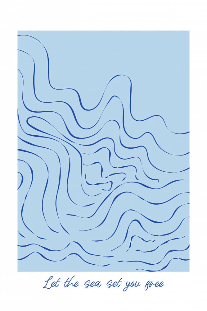 Lettheseasetyoufree by Treechild — canvas wall art