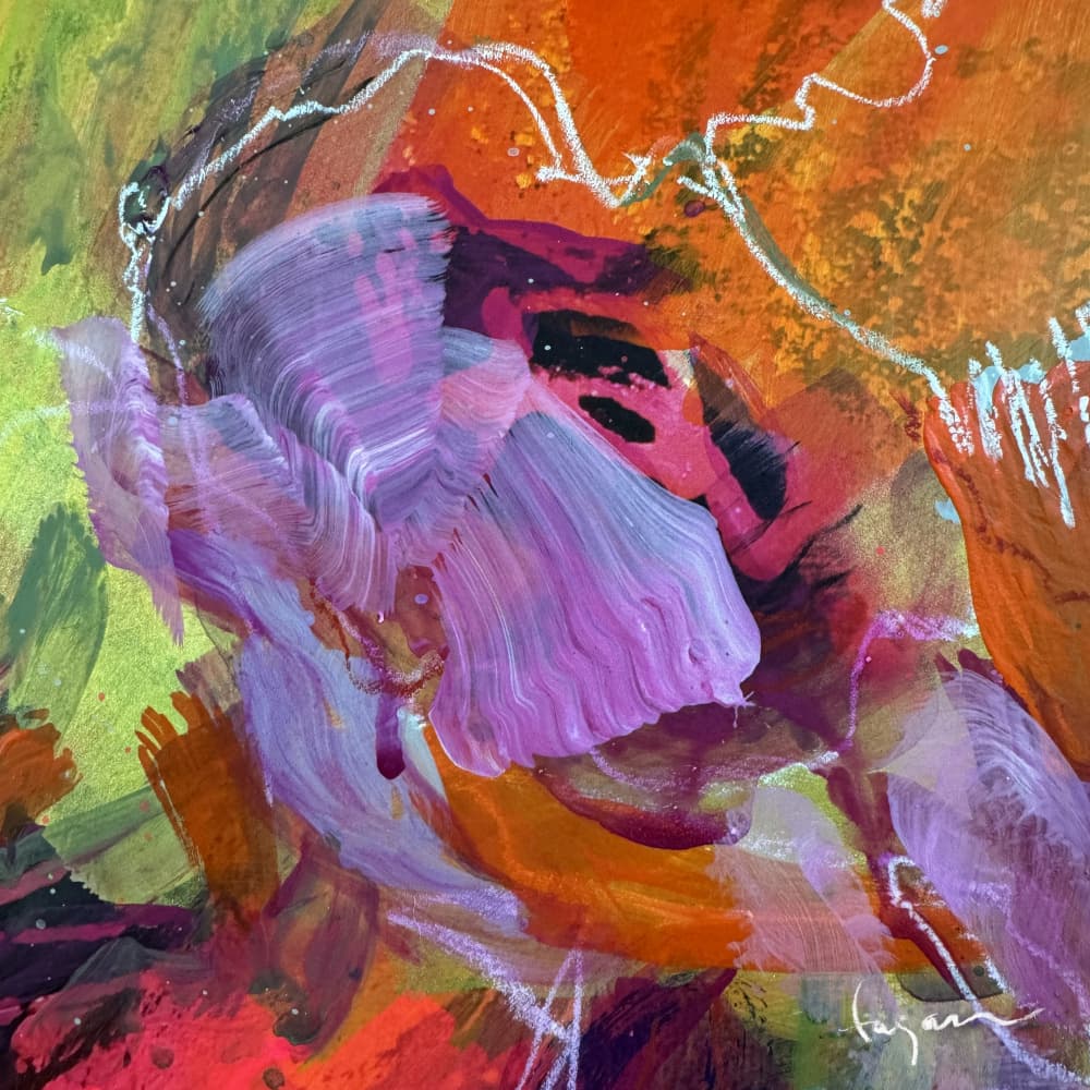 Everblooming Storm of Color by Dorothy Fagan — canvas wall art