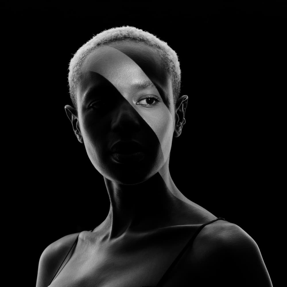 Dramatic Shadow Portrait by Rostovskiy Anton — canvas wall art