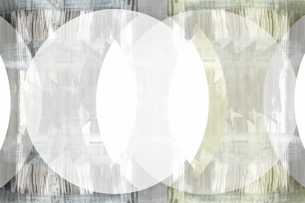 Soft Geometric Overlays by cartissi — canvas wall art