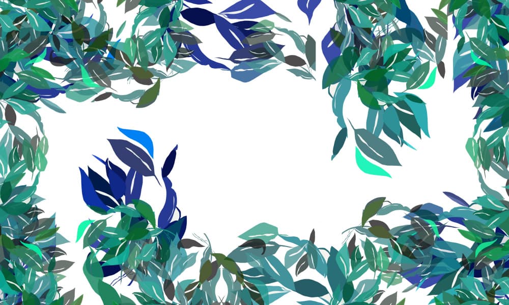 Fresh Botanical Frame by cartissi — canvas wall art