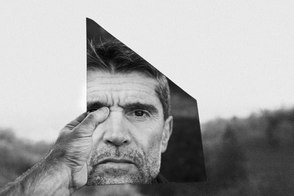 Man's Broken Reflection by Giorgio Toniolo — canvas wall art