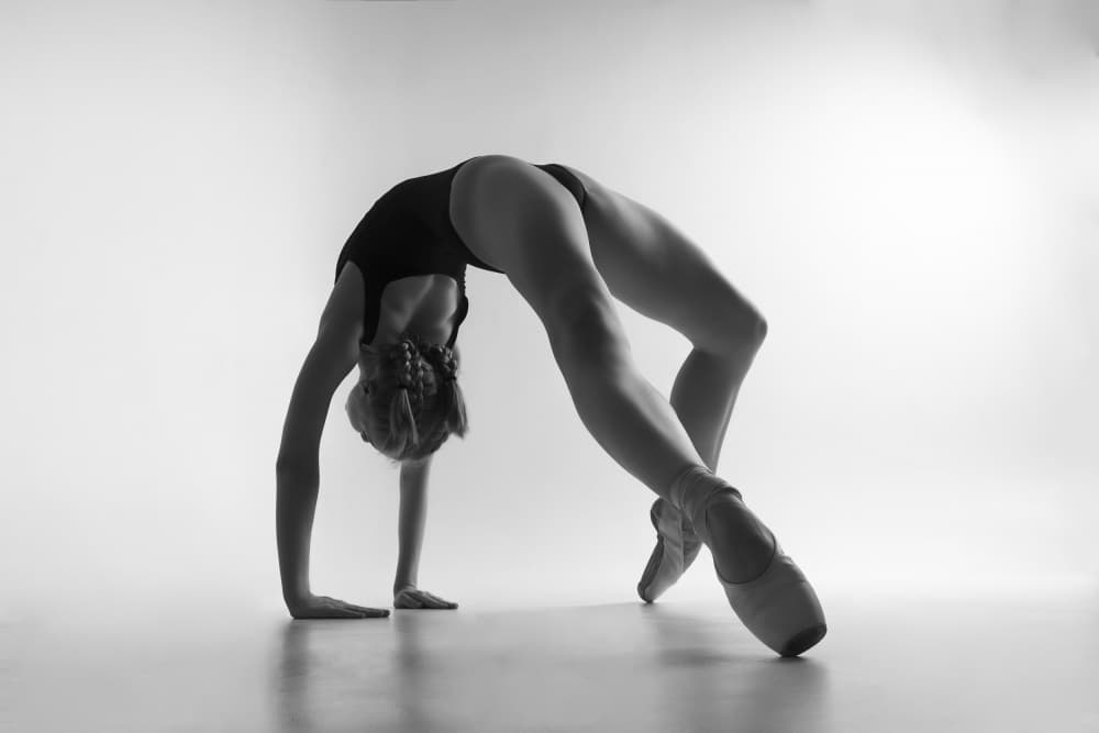 Ballet Dancer Arch by Alexandr — canvas wall art