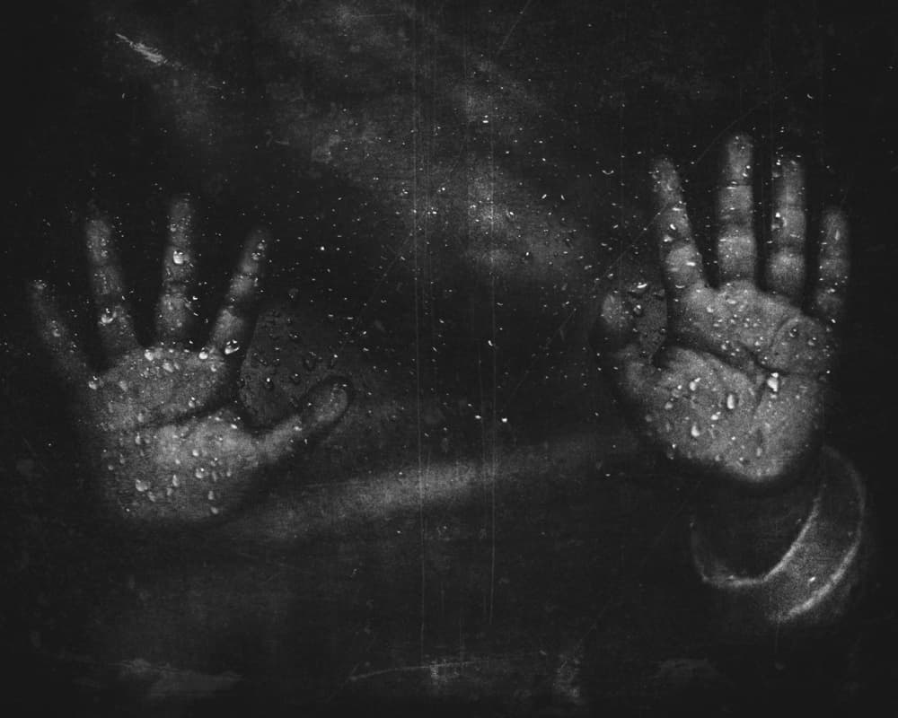 Isolated Wet Hands by Suhandi Jitir — canvas wall art