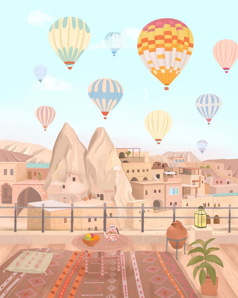 Cappadokia by Petra Lizde — canvas wall art