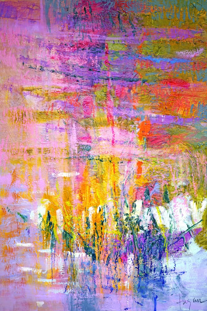 Vibrant Reflections by Dorothy Fagan — canvas wall art