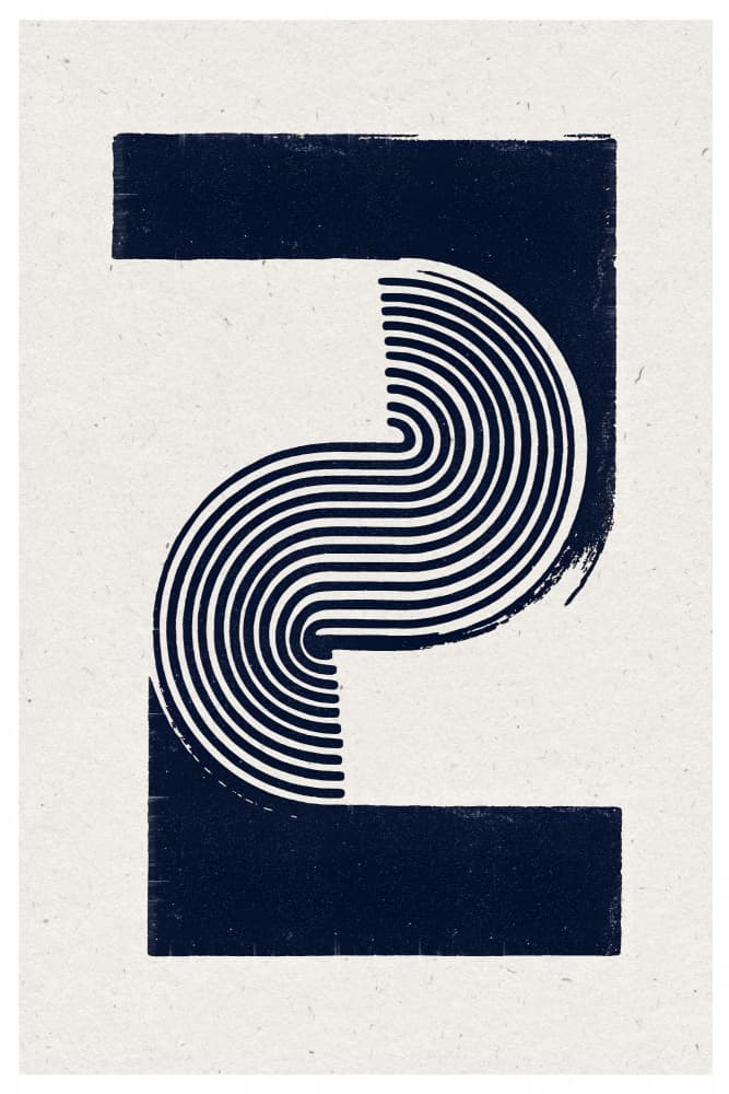 Modern Objects No.8 by THE MIUUS STUDIO — canvas wall art