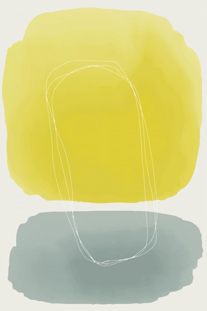 Soft Abstract Balance by jay stanley — canvas wall art