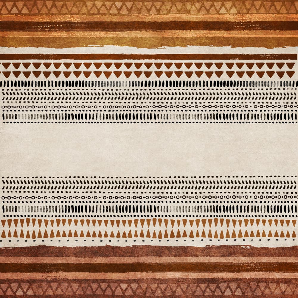Tribal Rhythm by Emel Tunaboylu — canvas wall art