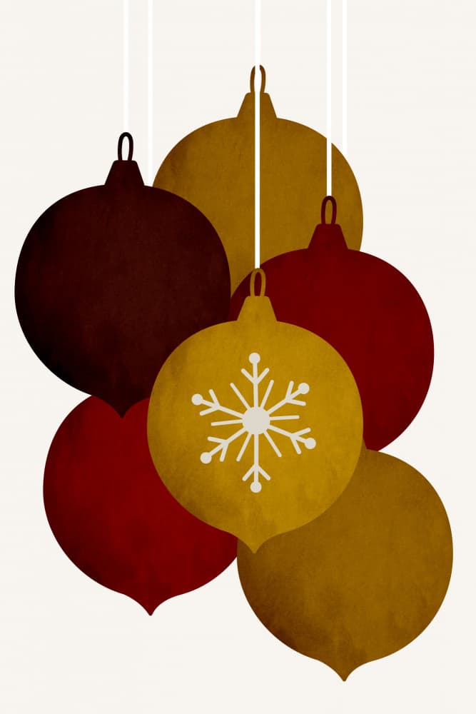 Jingle Bells (vers.3) by Kubistika — canvas wall art