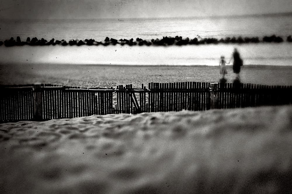 Dreamy Beach Walk by Teruhiko Tsuchida — canvas wall art
