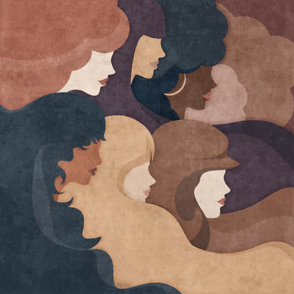 Waves of Identity by Emel Tunaboylu — canvas wall art