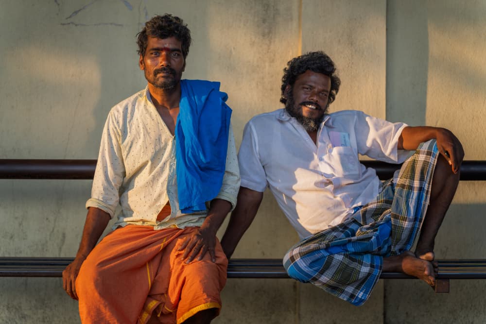 Relaxed Indian Portraits by Ludwig Riml — canvas wall art