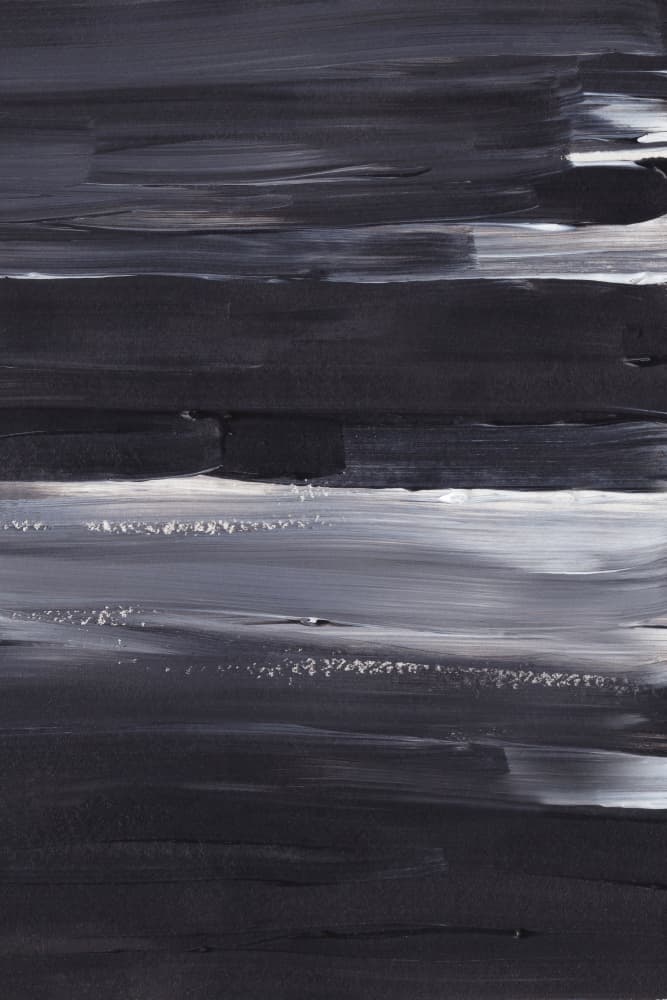 Expressive Monochrome Strokes by uplusmestudio — canvas wall art