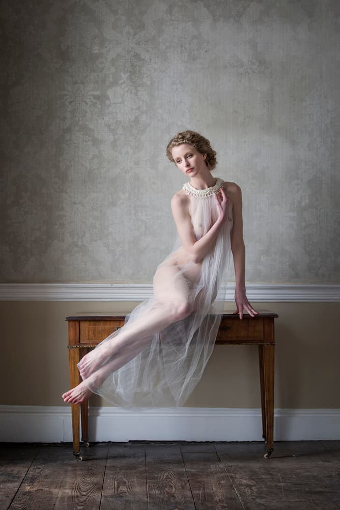Ethereal Woman Pearls by Catchlight Studio — canvas wall art