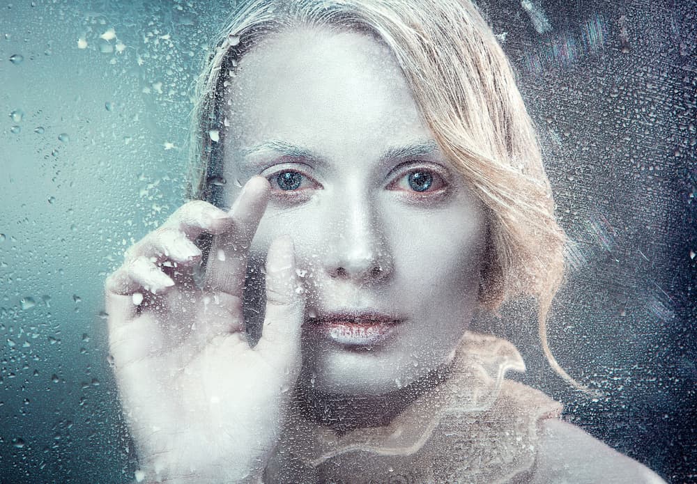 Ice Queen's Gaze by Ivan Kovalev — canvas wall art