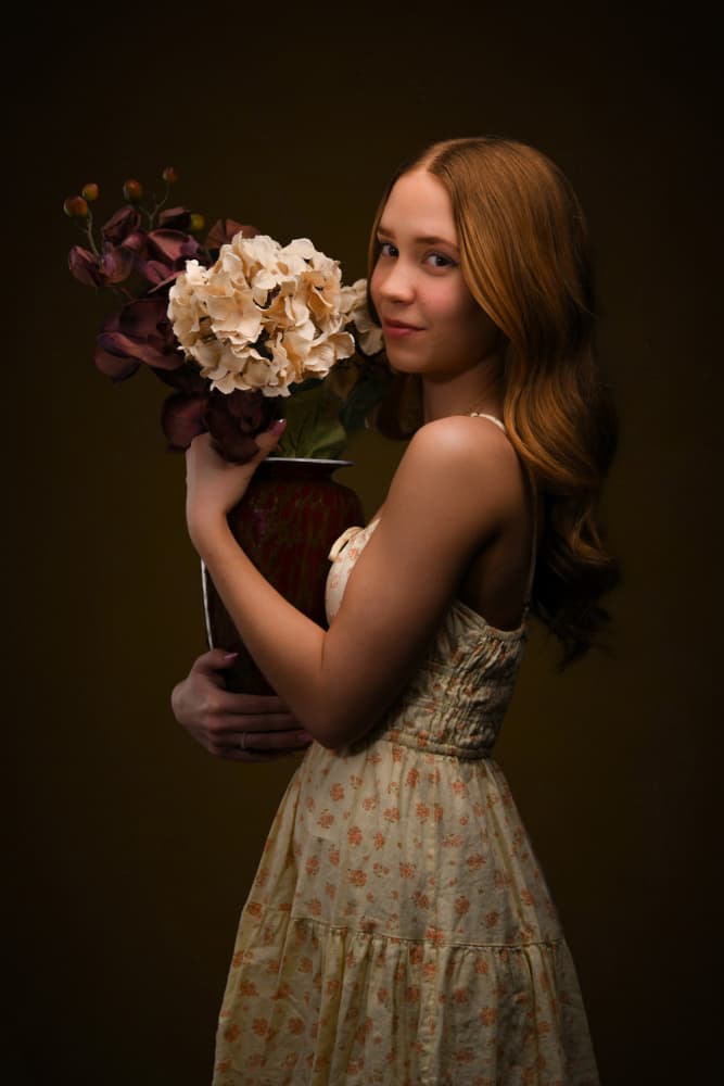 Timeless Floral Beauty by Rob Li — canvas wall art