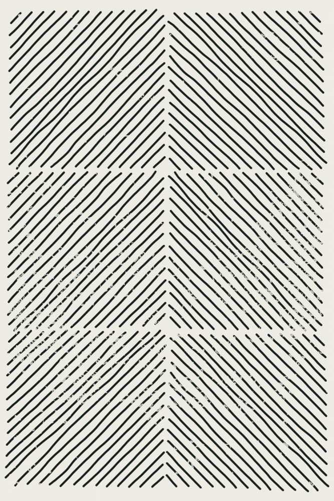 Abstract Chevron Lines by jay stanley — canvas wall art