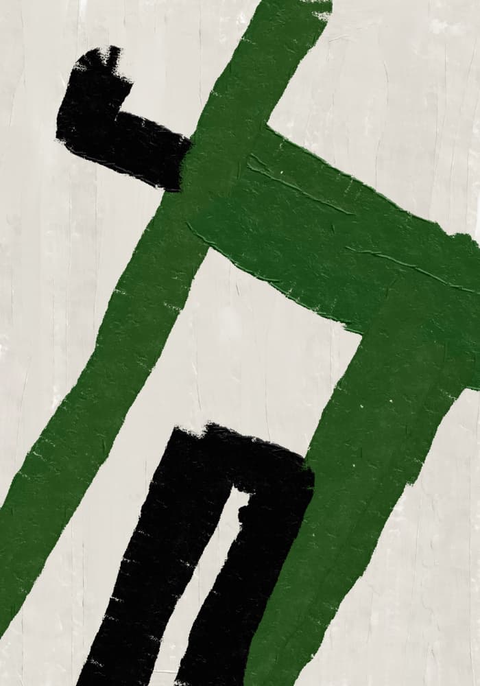 Bold Strokes Dance by THE MIUUS STUDIO — canvas wall art