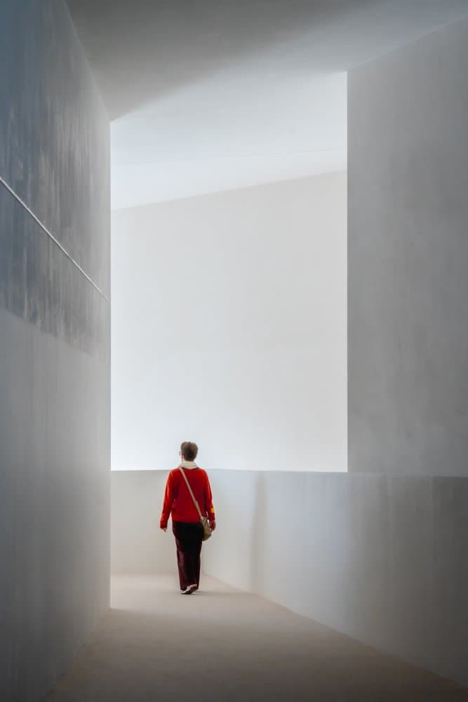 Walking Towards Light by Luc Vangindertael (laGrange) — canvas wall art