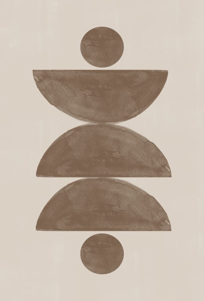 Balanced Geometrics by THE MIUUS STUDIO — canvas wall art