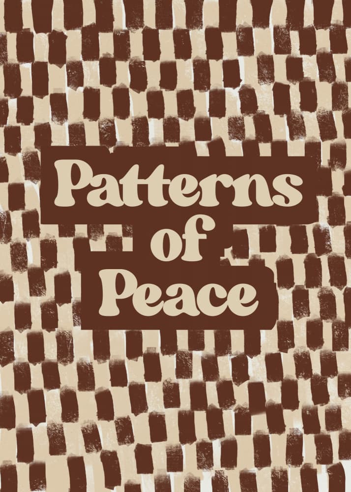 Patternsofpeace by Treechild — canvas wall art