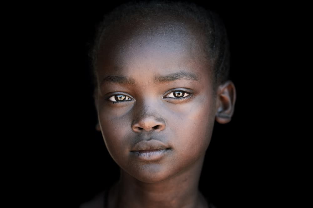 Soulful Child Portrait by Trevor Cole — canvas wall art