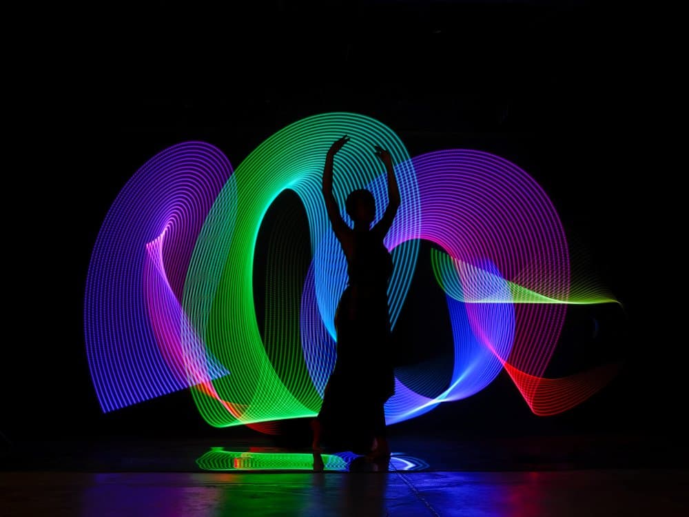 Dancer In Light by Rahel Jo — canvas wall art
