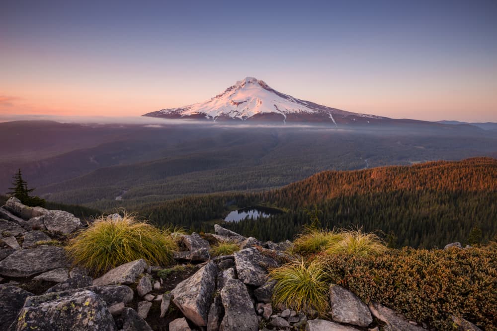 Mount Hood by Stefan Hefele — canvas wall art