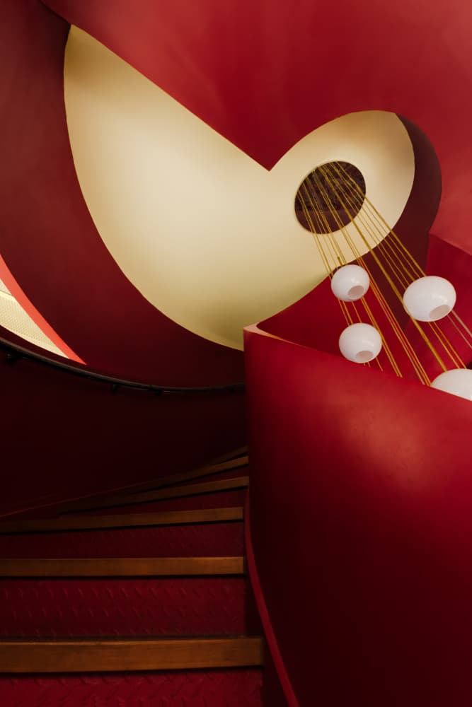 Modern Spiral Staircase by konglingming — canvas wall art