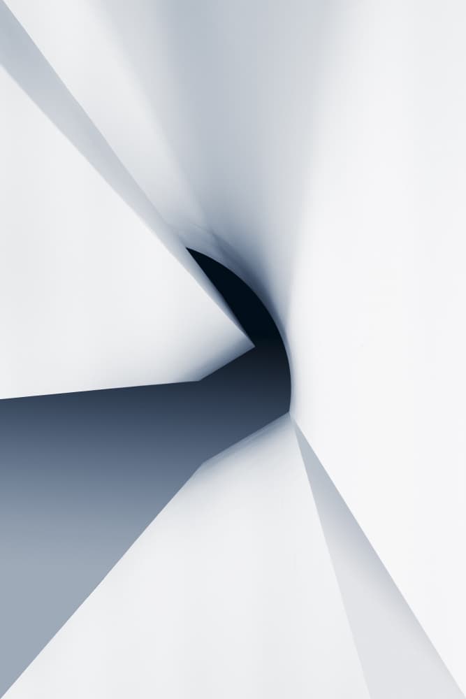 Modern Abstract Curves by Greetje van Son — canvas wall art