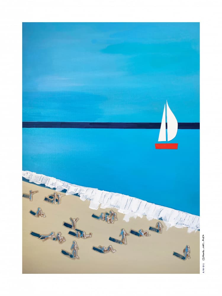 Minimalist Beach Day