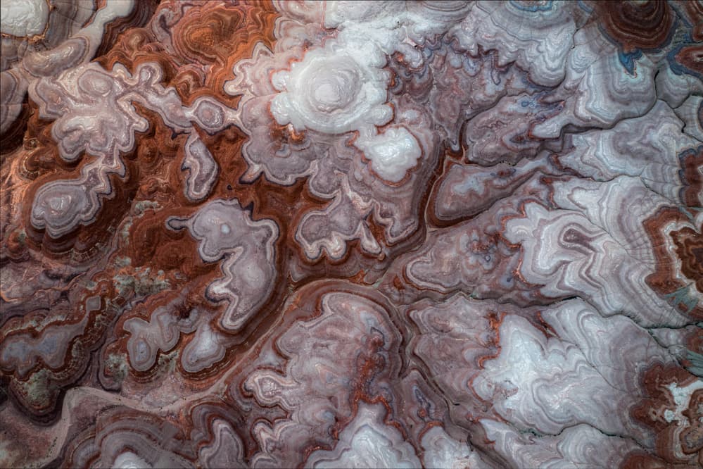 Layered Stone Abstract by Gerald Macua — canvas wall art
