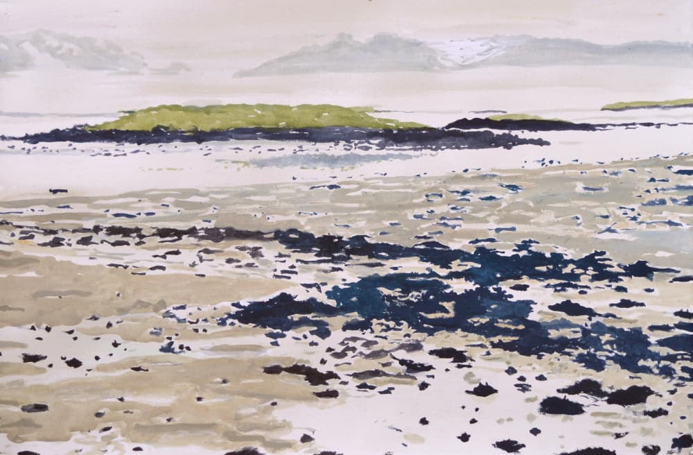 Peaceful Tidal Beach