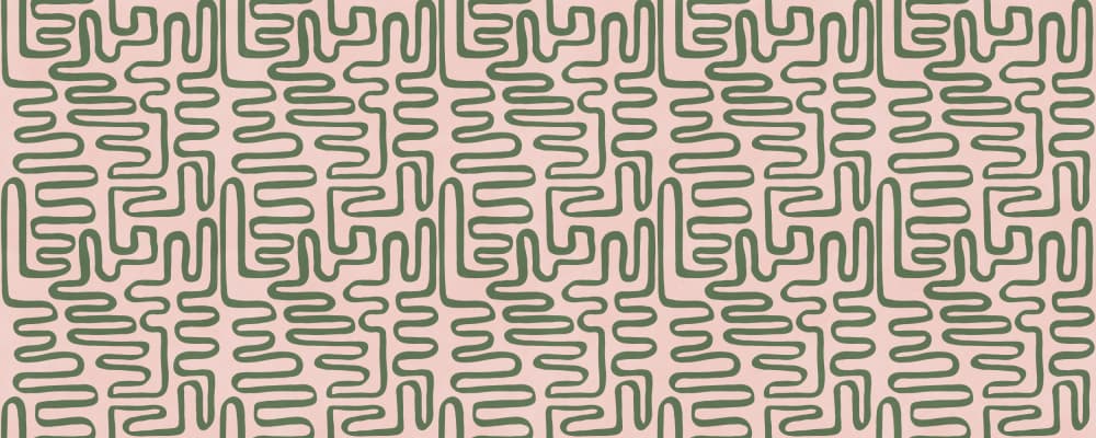 Organic Wavy Pattern by Vitor Costa — canvas wall art