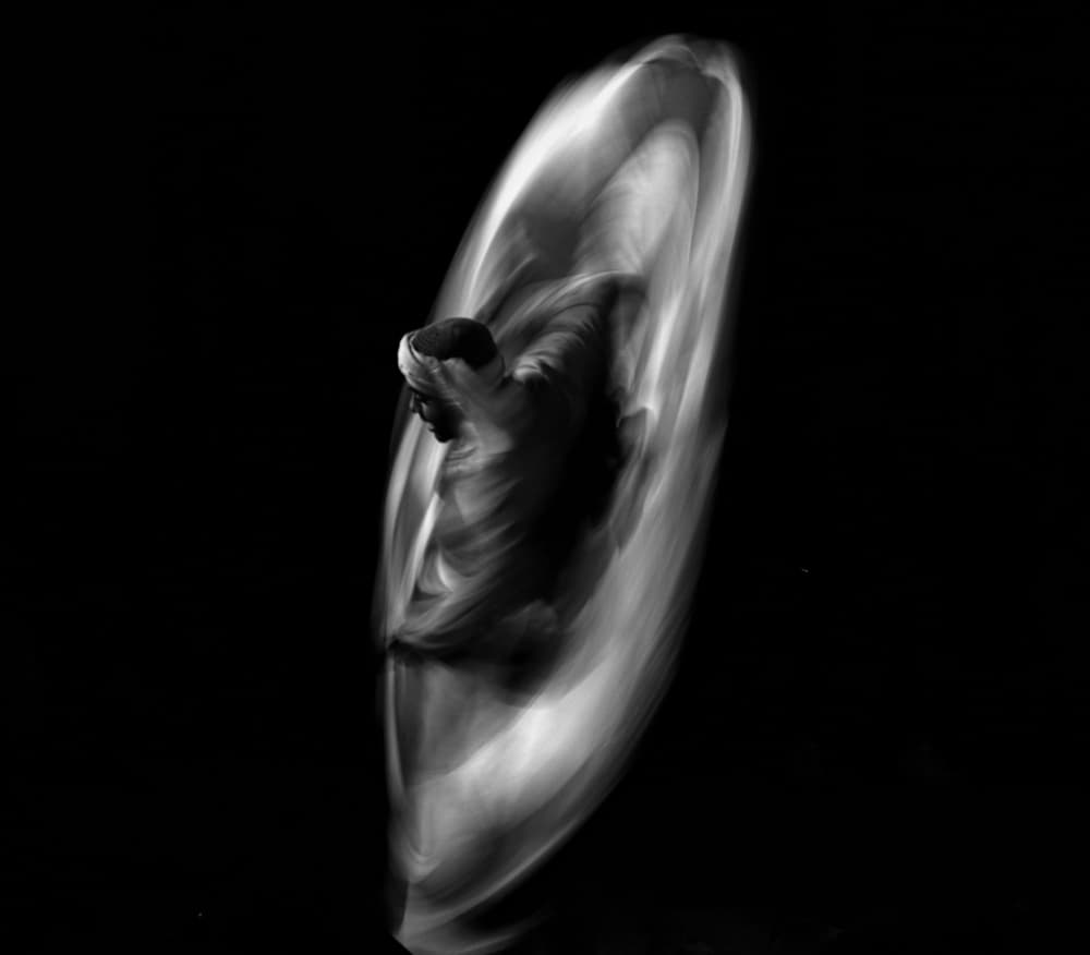 Ethereal Motion Dance by hishamtwhed — canvas wall art