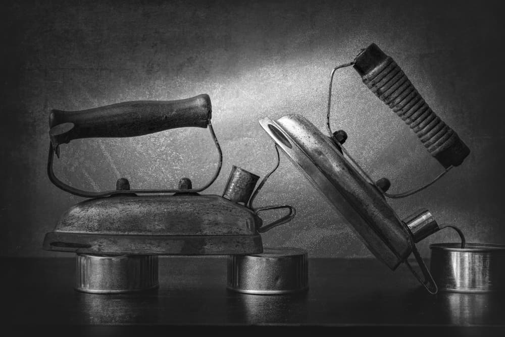 Vintage Iron Still Life by Montserrat Alviani — canvas wall art
