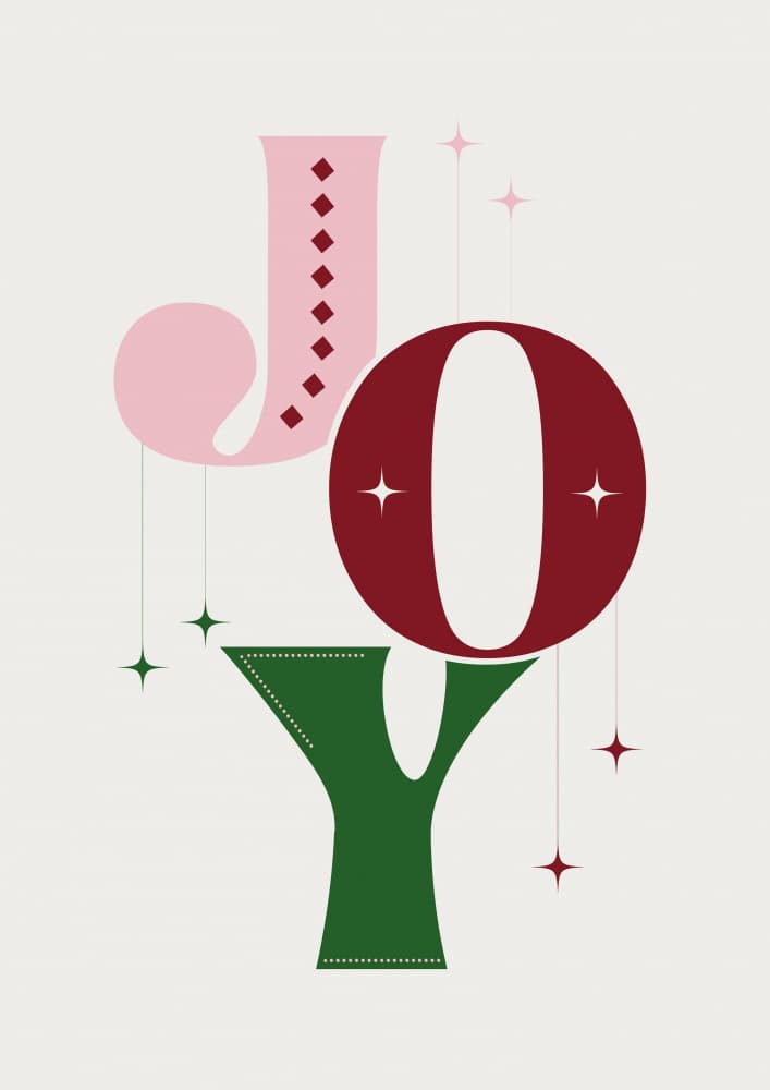 Christmas Joy by Prints by Ayleen — canvas wall art