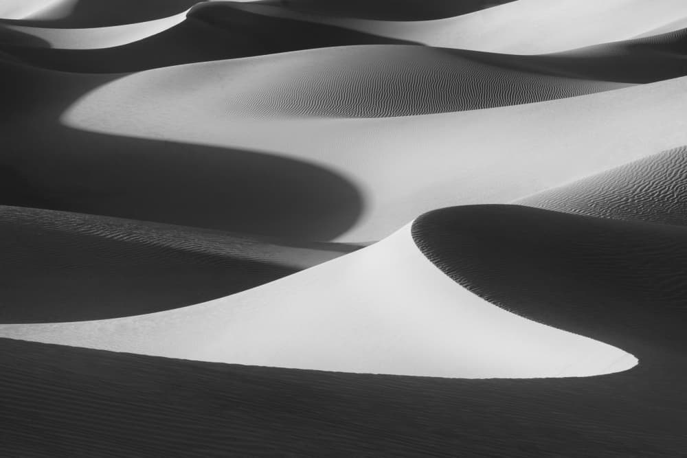 Desert Sand Shadows by Rosa Frei — canvas wall art