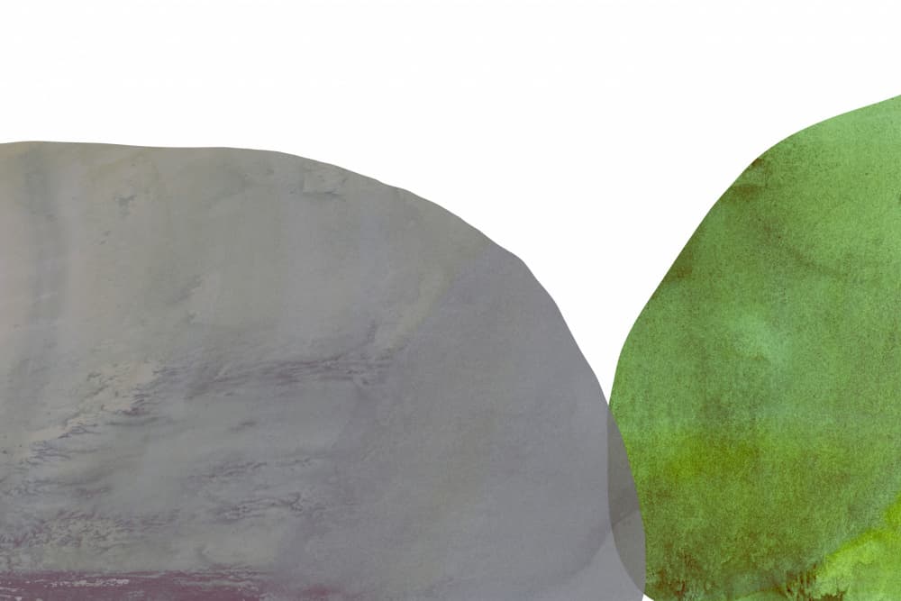 Soft Green Grey Abstract by cartissi — canvas wall art