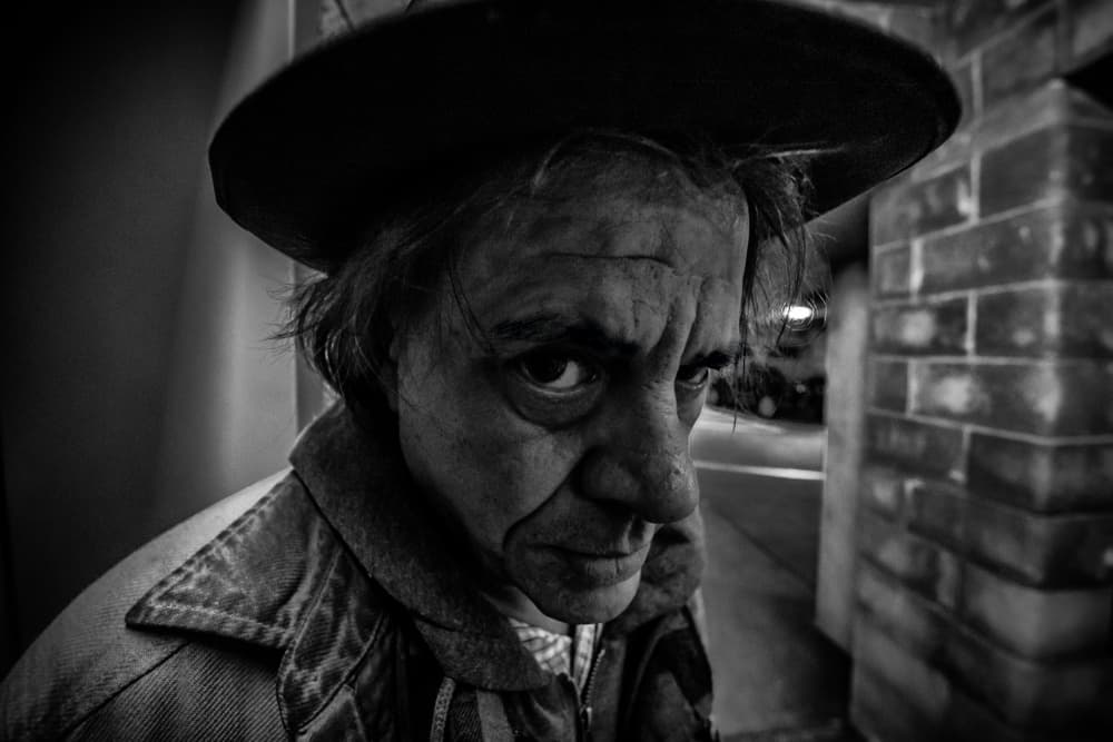 Man With Intense Gaze by Steve Hermann — canvas wall art