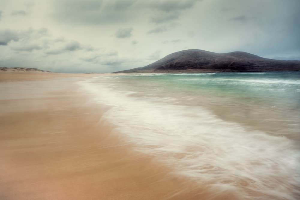 Tranquil Beach Landscape by Ulrike Eisenmann — canvas wall art