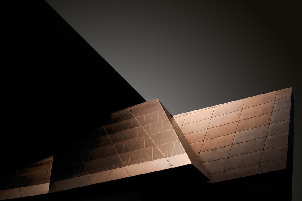 Striking Architectural Form by Rolf Endermann — canvas wall art