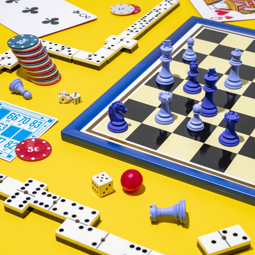 Classic Games Collection by Julia Ramiro — canvas wall art