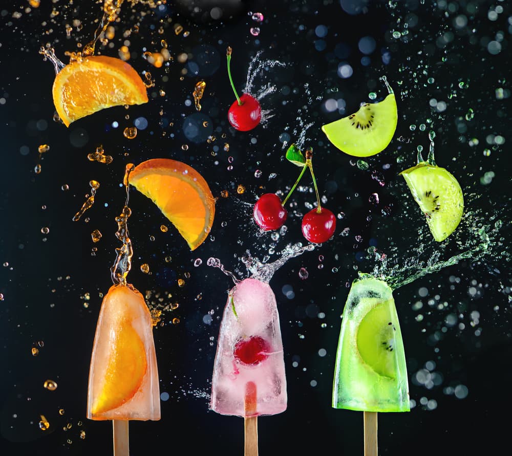Refreshing Fruit Popsicles by Dina Belenko — canvas wall art