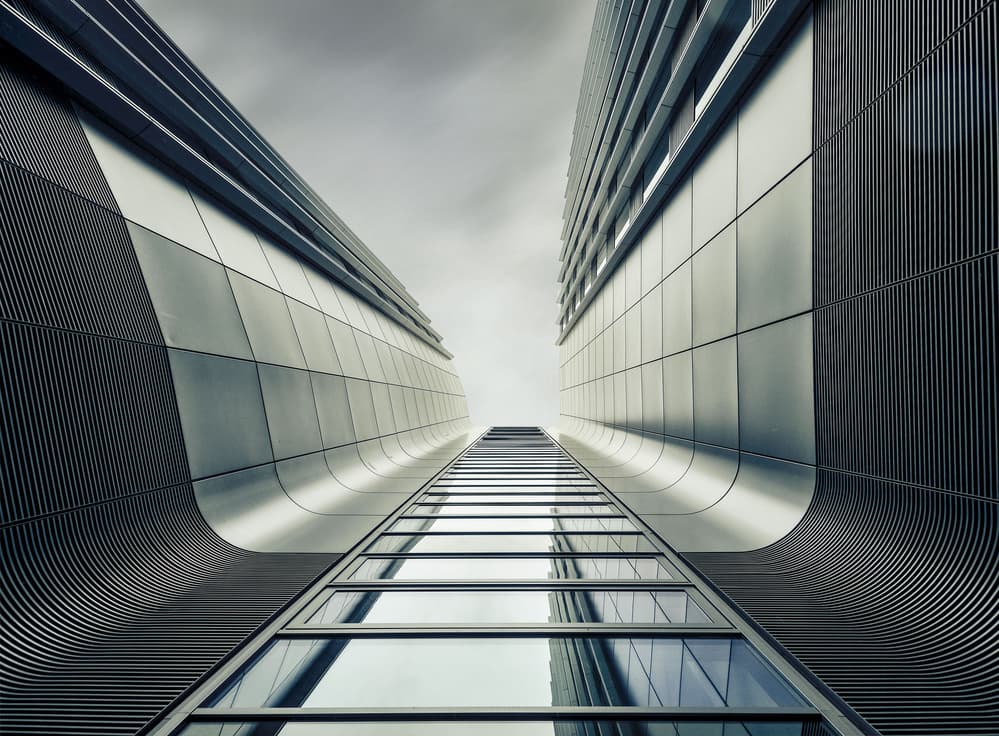 Sleek Urban Architecture by Renate Reichert — canvas wall art