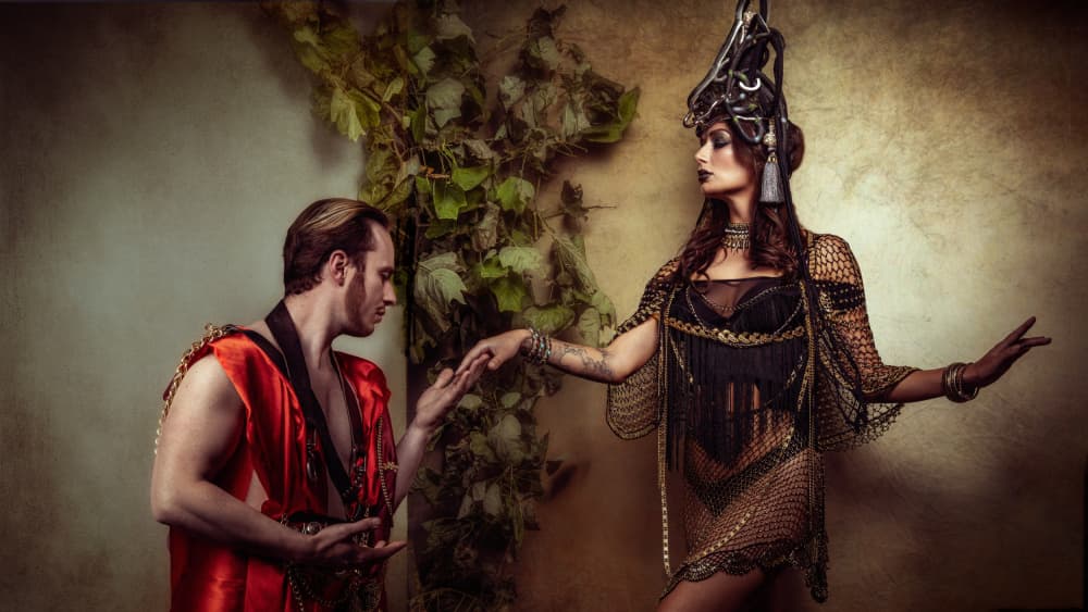 Mythical Queen's Touch by Ineke Mighorst — canvas wall art