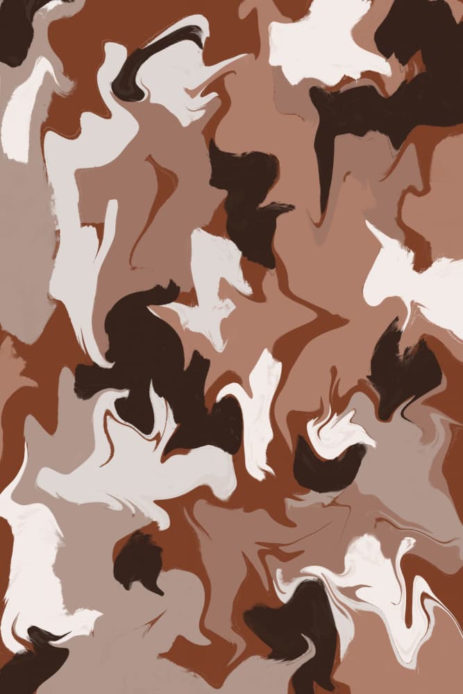 Earthy Whirlwinds by Treechild — canvas wall art